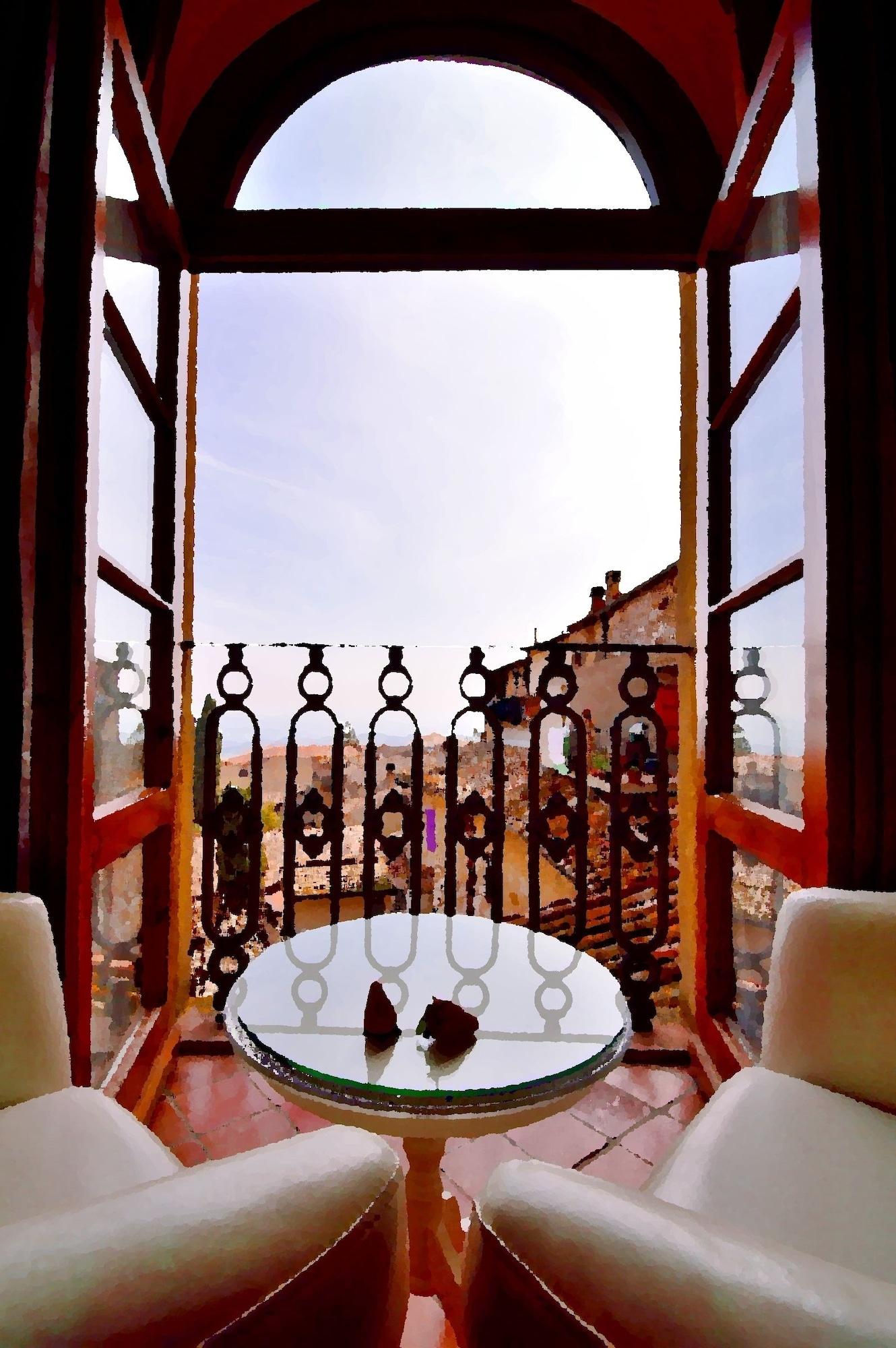 Hotel Leon Bianco San Gimignano Esterno foto